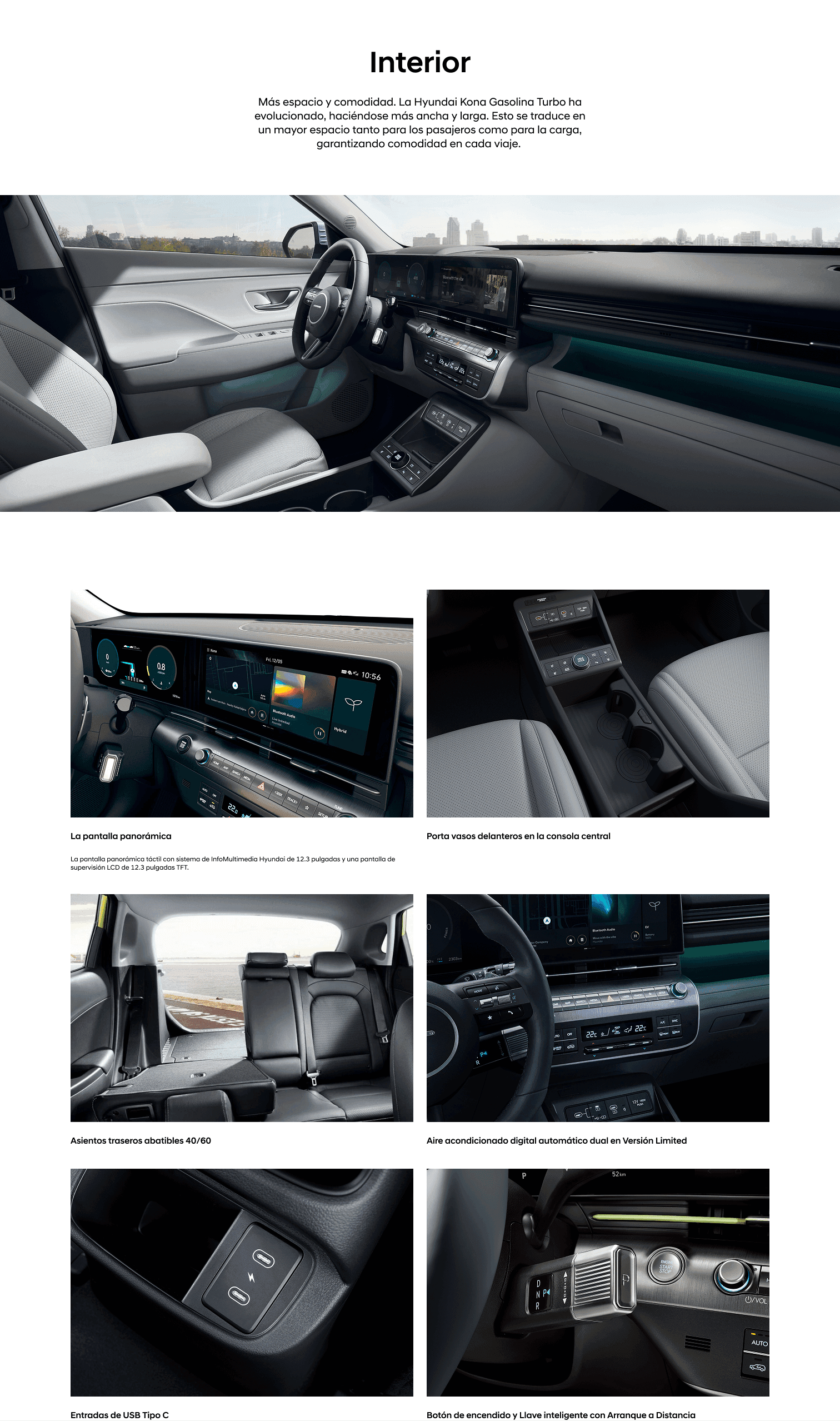 Hyundai - Diseño web y presentación de vehículos