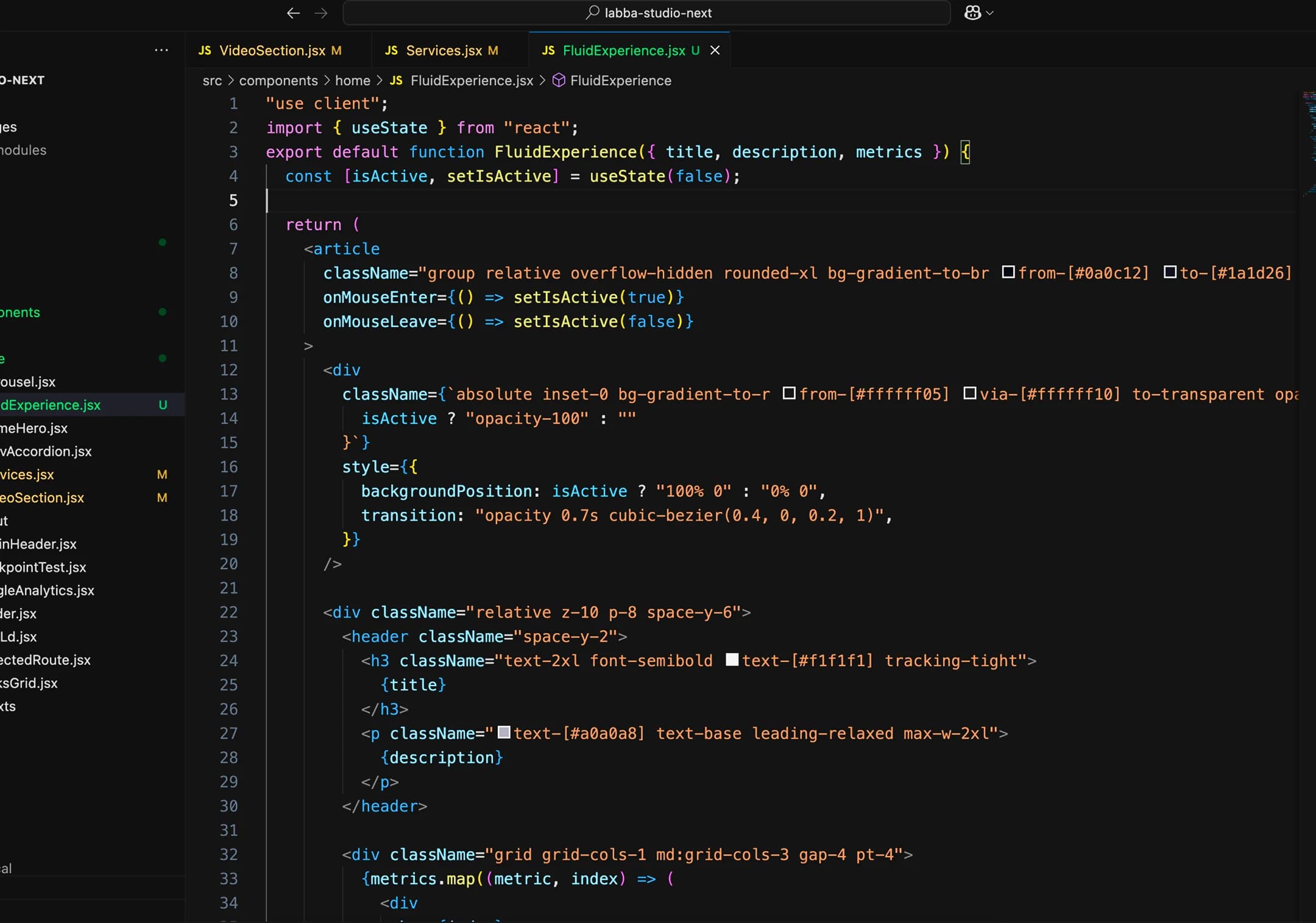 Código de desarrollo web - Ingeniería frontend