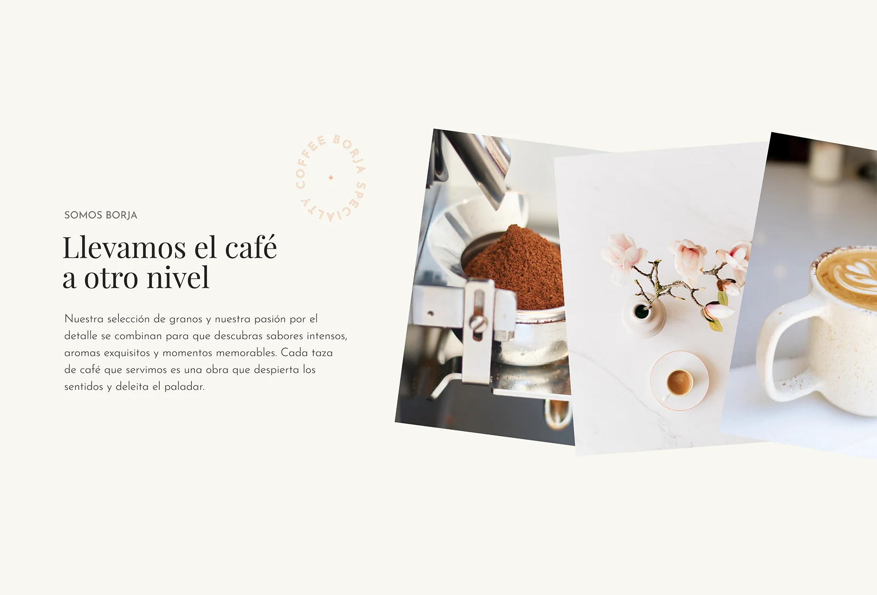 Proyecto Borja Café - Diseño web