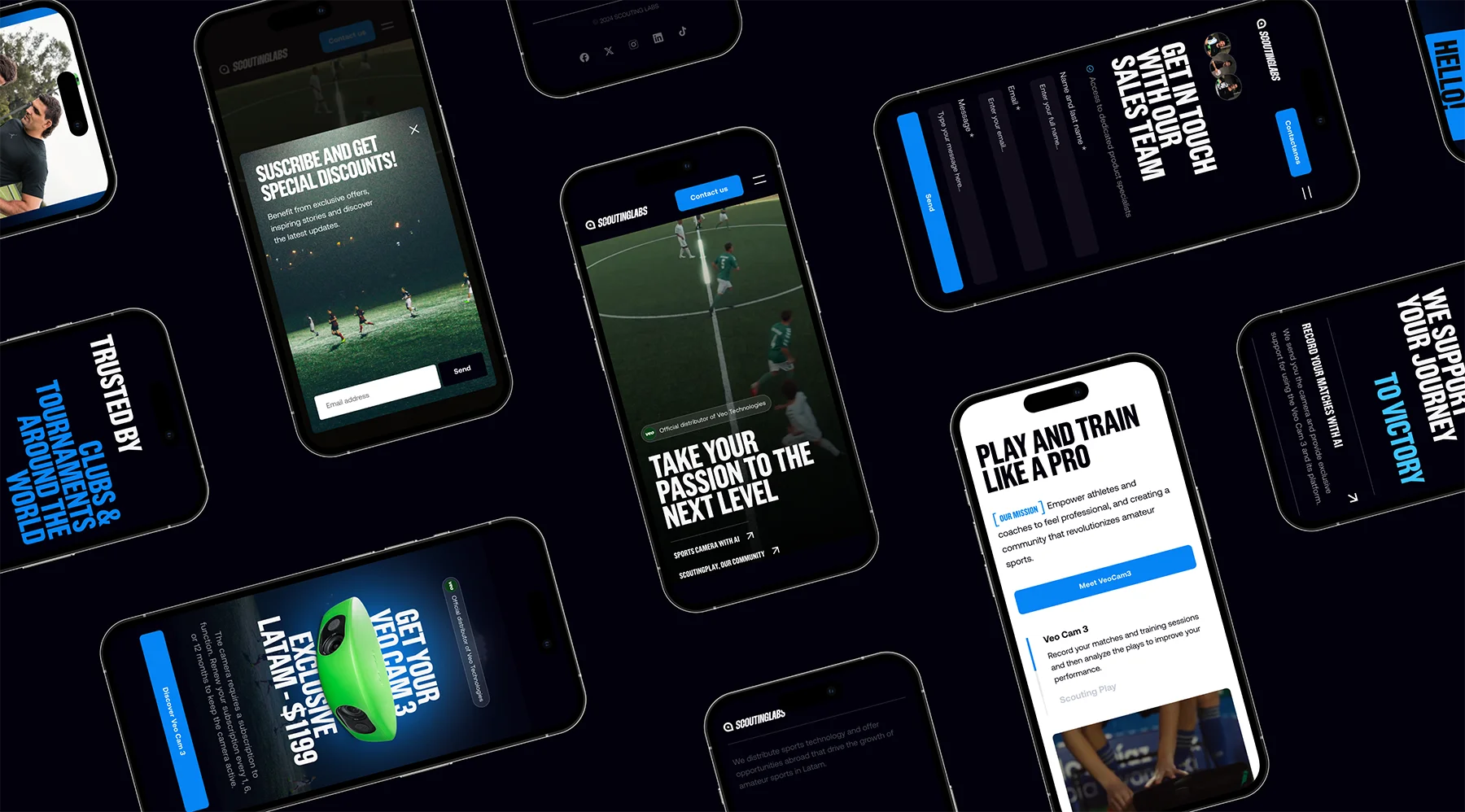 Proyecto Scouting Labs - Diseño web